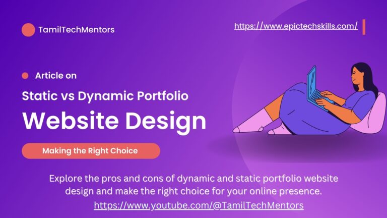 Portfolio Website Design